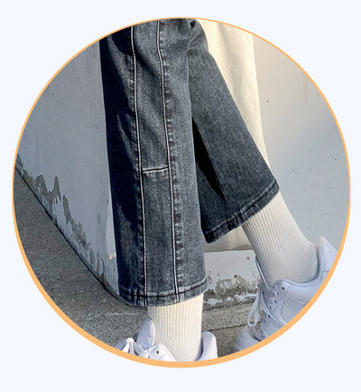 Jeans Petite de Cintura Alta Elásticos Versátiles para Mujer - Image 11