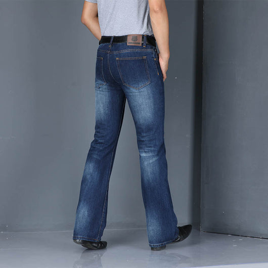 Jeans Hombre Acampanados Sueltos de Largo - Image 12