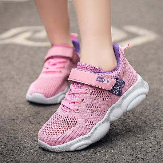 Zapatos Deportivos para Niñas - Diseño Osito Otoño