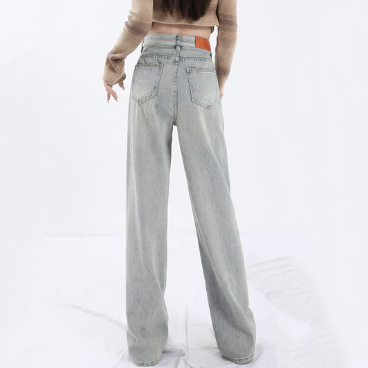 Jeans Azul Claro Talle Alto para Mujer - Image 3