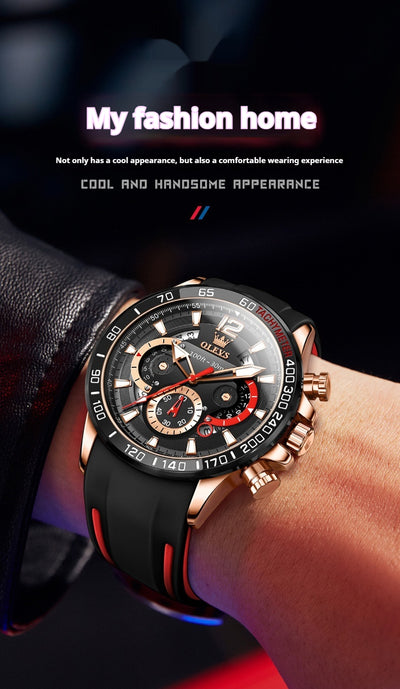 Reloj Inteligente de Banda Silicona con Luz Nocturna para Hombre - Image 18