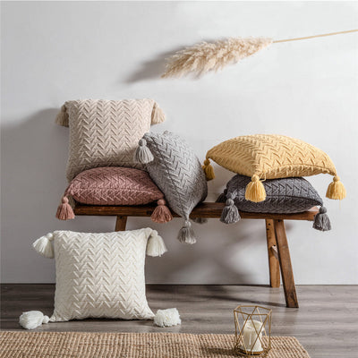 Funda de Almohada Acolchada en Chenilla - Image 16