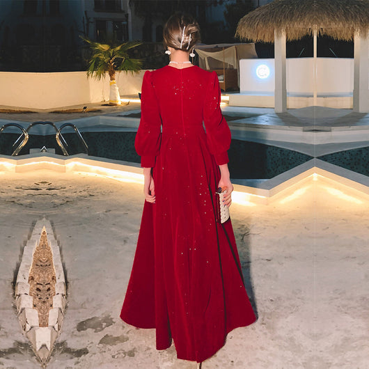 Vestido de Noche para Banquetes - Elegancia y Sofisticación - Image 4