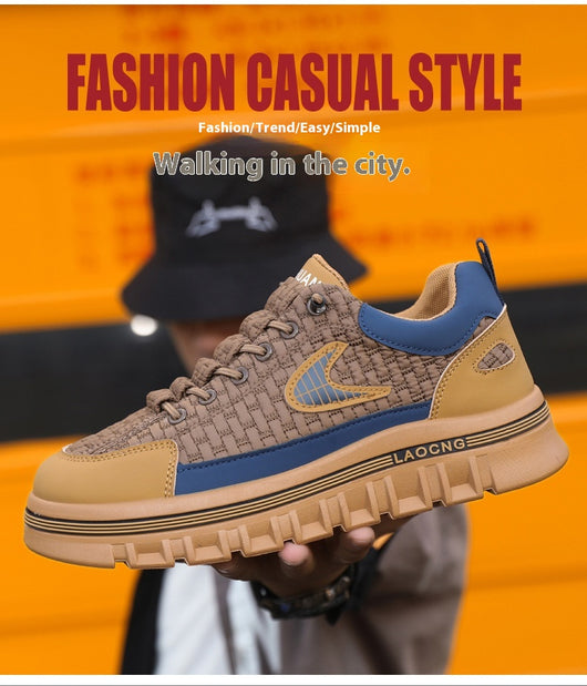 Zapatos Casuales Deportivos para Hombre con Suela Gruesa y Estilo Moderno - Image 17