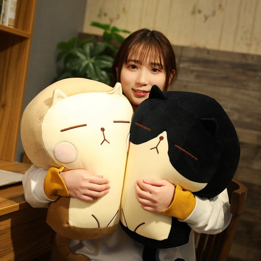 Almohada Gato de Peluche para Siesta y Descanso Infantil - Image 7