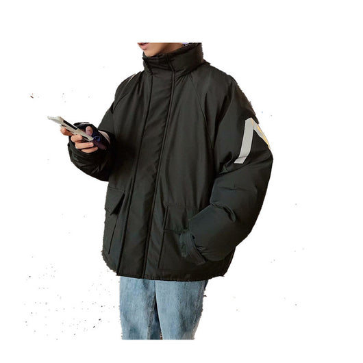 Abrigo Acolchado Estilo Coreano Holgado para Jóvenes - Image 4