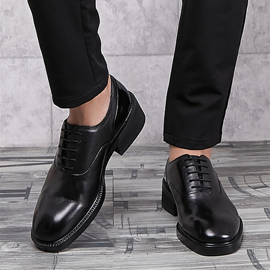 Zapatos Oxford Brogue Clásicos para Hombre - Estilo Ejecutivo Británico