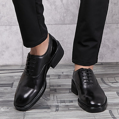 Zapatos Oxford Brogue Clásicos para Hombre - Estilo Ejecutivo Británico