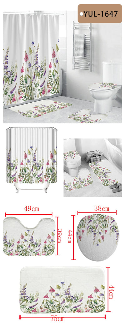Cortina Bohemia Impermeable con Estampado Digital y Tecnología Antiviento - Image 19