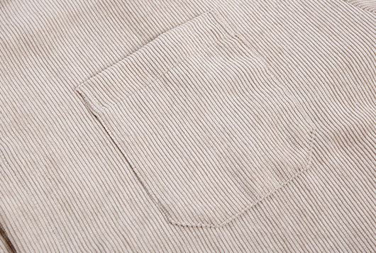 Camisa de Pana Manga Larga para Hombre - Abrigo Casual - Image 19