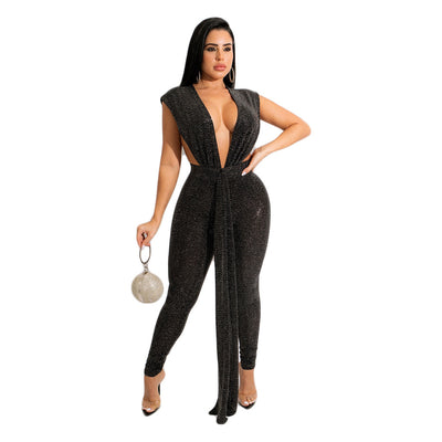 Jumpsuit de Lentejuelas Elegante para Mujer - Image 4