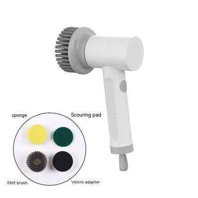 Cepillo de Limpieza Eléctrico Inteligente para Baño con Carga Automática - Image 4