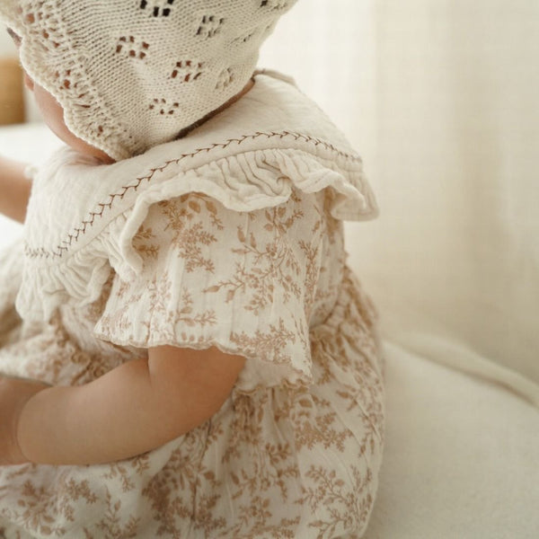 Pijama Enterizo Bebé con Estampado Crepe