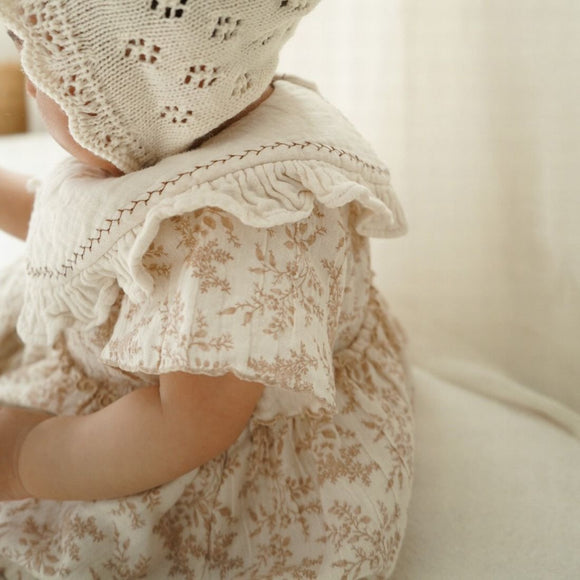 Pijama Enterizo Bebé con Estampado Crepe