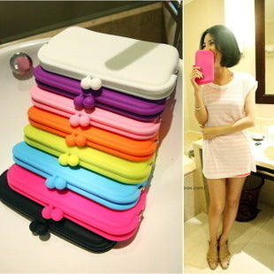 Monedero Silicona Multicolor para Llaves y Accesorios