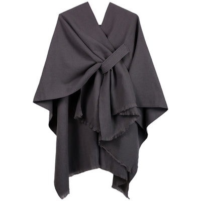 Cardigan Chal Dividido para Mujer Talla Grande - Image 21