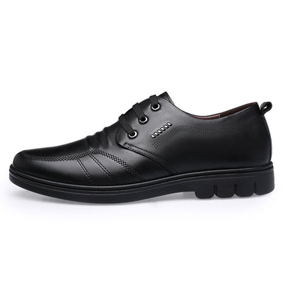 Zapatos de Cuero para Hombre Estilo Business Casual con Cordones Transpirables - Image 12