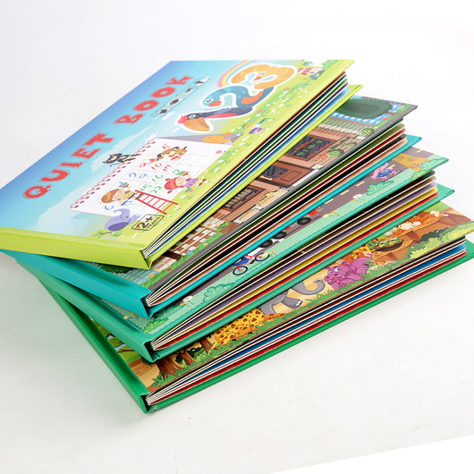 Libro Interactivo Educativo con Pegatinas - Juguete Montessori para Niños - Image 8