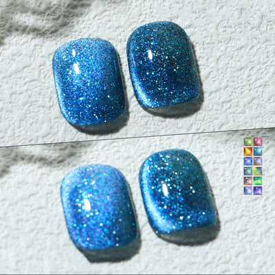 Esmalte de Gel Gato Ahumado Aurora Galaxia Brillante - Image 10
