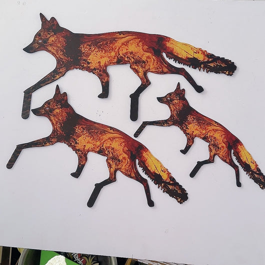 Decoración Exterior Fox Iron con Enchufe Integrado - Image 11