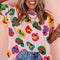 Blusa Colorblock de Manga Corta