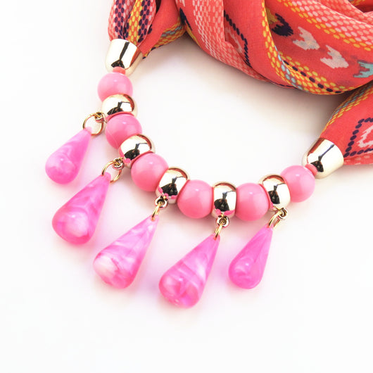 Collar Colgante Gota de Agua en Acrílico - Joya Elegante para Mujer - Image 11