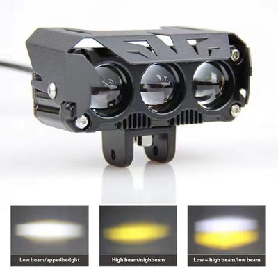 Faro LED Bicolor de Alta Potencia para Moto - Image 16