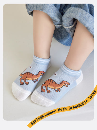 Calcetines de Malla Finos de Dibujos Animados para Niños - Image 13