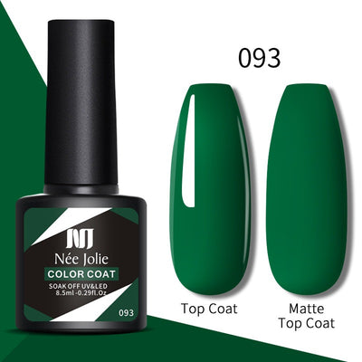 Esmalte de Uñas Gel Rojo Navideño con Brillo Reflectante UV - Image 76