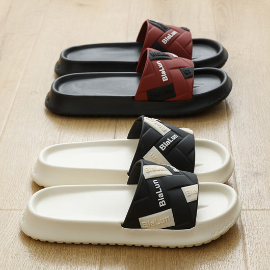 Pantuflas de Bloques de Color para Parejas - Cómodas Zapatillas de Casa con Suela Antideslizante - Image 22