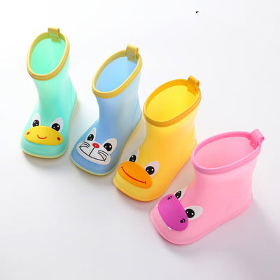 Botas de Lluvia Impermeables para Niños y Bebés