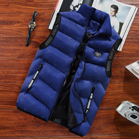 Chaleco Acolchado de Algodón para Hombre - Otoño Invierno - Image 10