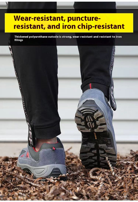 Zapatos de Seguridad para Hombre con Suela Reforzada Cuatro Estaciones - Image 7