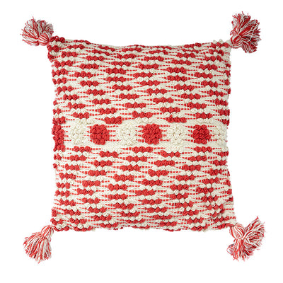 Funda de Cojín Nórdico Minimalista de Algodón con Borlas - Image 5