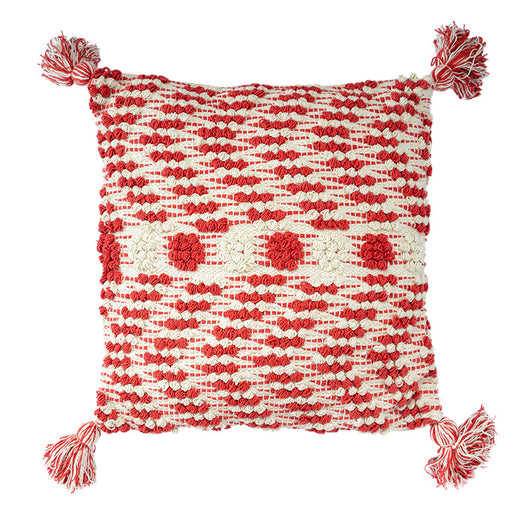 Funda de Cojín Nórdico Minimalista de Algodón con Borlas - Image 5