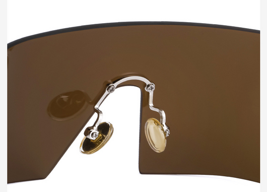 White one-piece cycling sunglasses with mirrored silver lenses and a sporty, futuristic design. - Image 11