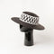 Sombrero de Paja con Diseño Reticulado - Protección Solar para Exteriores