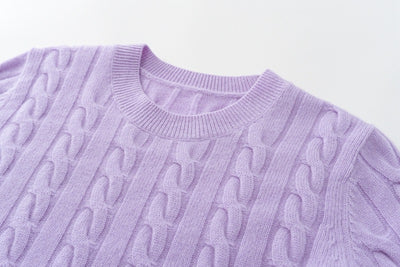 Suéter de Cachemir Ajustado para Mujer - Elegancia y Confort - Image 18