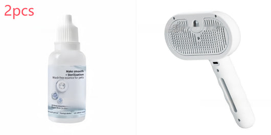 Peine Deslanador con Spray de Agua para Mascotas - Cepillo Desmañador para Perros y Gatos - Image 14