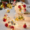 Cadena de Luces LED con Campanas Navideñas - Decoración Navideña Interior