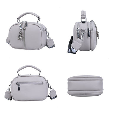 Bolso Cuadrado Pequeño con Costura Decorativa para Mujer - Image 32