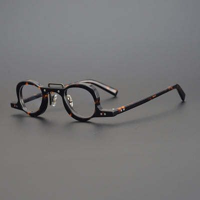 Gafas de Montura Redonda Pequeña Artesanal para Miopía - Image 8