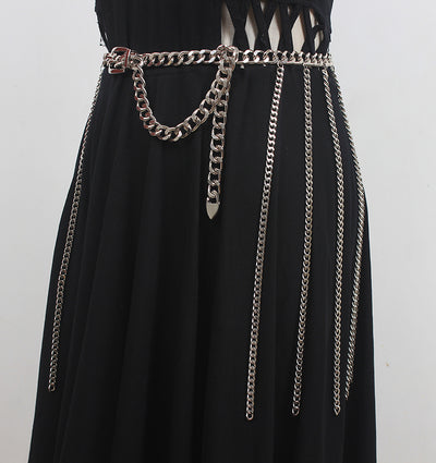 Cadena de Cintura Destello con Borlas para Danza del Vientre y Accesorios de Hada - Image 6
