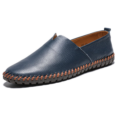 Mocasín de Cuero Gommino con Capas para Hombre - Image 6