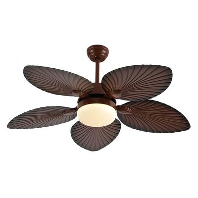 Lámpara Ventilador de Hojas de Plátano Estilo Vintage - Image 2