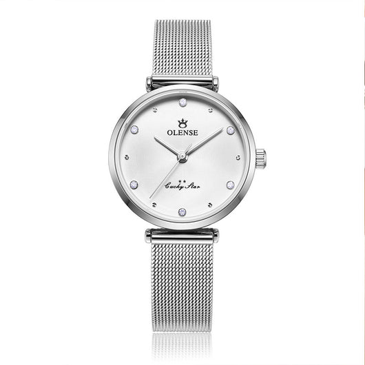 Reloj de Dama Acero Inoxidable con Malla Moderna - Image 8