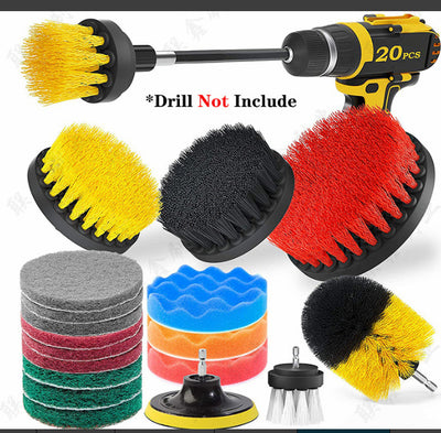 Kit de Limpieza para Auto con Taladro Eléctrico y Cepillos Rotatorios - Image 7