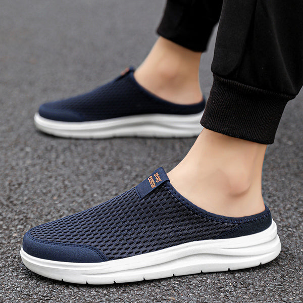 Zapatos Deportivos Transpirables con Malla Perforada para Hombre