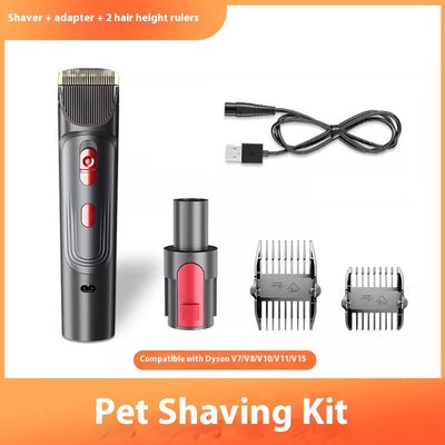 Kit Completo de Aseo para Perros y Gatos con Cabezal de Succión y Peine - Image 9