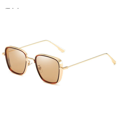 Gafas de Sol Vintage Cuadradas Metal Steampunk para Mujer - Image 6
